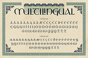 Sealgair, a Serif Font by Burntilldead (Thumbnail 10 of 11)