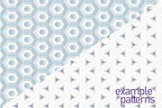 Clean Seamless White Patterns, a Pattern Graphic by Creative Graphics (Thumbnail 4 of 5)