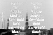 Essential Sans | 16 Font Typeface, a Sans Serif Font by Jen Wagner Co (Thumbnail 2 of 22)