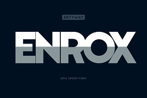 Sport Headline Font, a Sans Serif Font by artyway