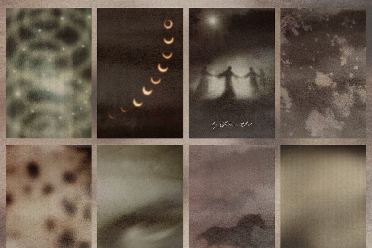 Earthy Mystical Texture Backgrounds, a Texture Graphic by Allure Art (Photo 25 of 28)