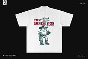 Vintage Cowboy Boxer Frog T-Shirt, an Animal Illustration by shaondesigns (Thumbnail 2 of 4)
