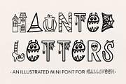 Haunted Letters - Halloween Font, a Font by NicoleHanceStudio (Thumbnail 1 of 7)