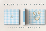 PHOTO ALBUM COVER | Photoshop, a Magazine Template by Advina Store (Thumbnail 2 of 2)