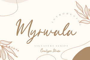 Myrwala Signature Script