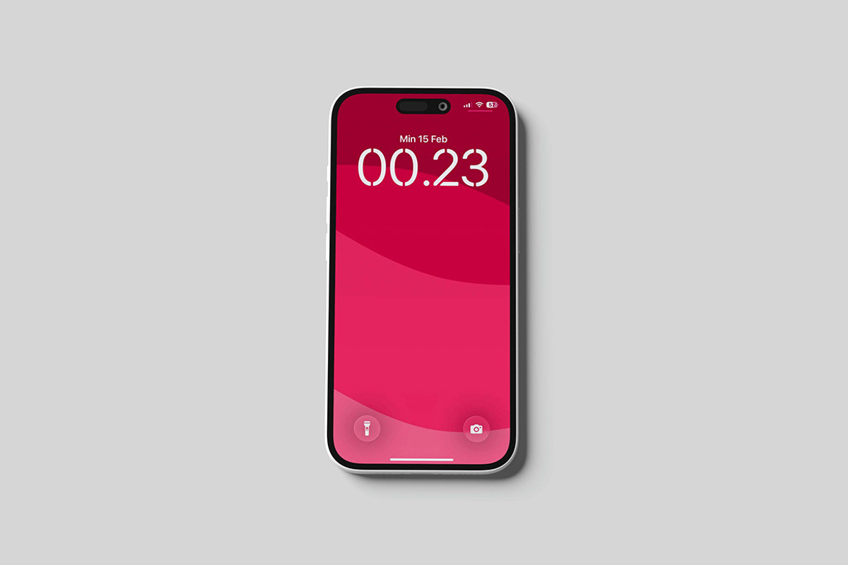 iPhone 16 Mockup, an iPhone Mockup by seramoe (Photo 5 of 5)