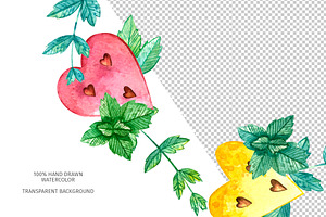 Watermelons Clipart & Patterns