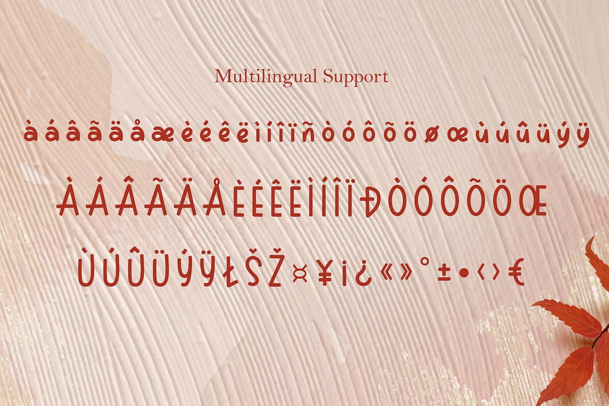 Autumn | Handdrawn Font with Doodles, a Script Font by rulihoki studio (Photo 7 of 8)