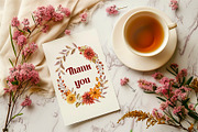 Fall Flowers: Autumn Watercolor Set, a Seasonal Illustration by Nadya Saen Art (Thumbnail 16 of 16)
