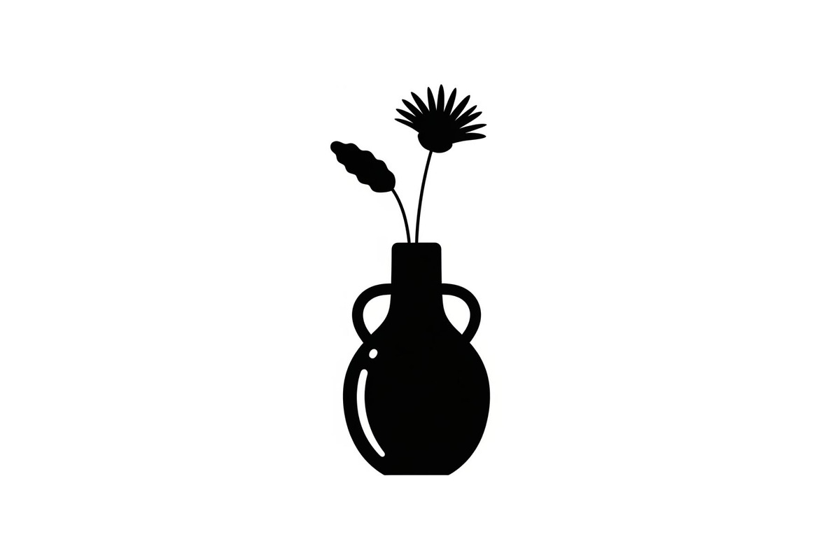 Flower Vase Silhouette Vector Bundle, an Illustration by Designs_River (Photo 25 of 51)
