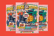 Back to School Party Flyer, a Flyer Template by Muhamad Iqbal hidayat (Thumbnail 1 of 4)