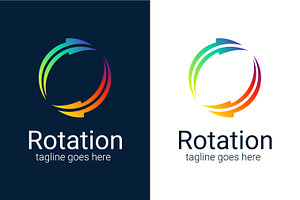 Rotation Logo Business, a Branding & Logo Template by Signatoro