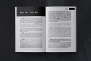 Non Fiction Book Template, a Stationery Template by Meknya (Thumbnail 5 of 6)