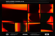 Light Leaks Film Overlays, a Texture Graphic by Cursedesign (Thumbnail 2 of 6)