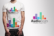 Audio Beats Logo, a Branding & Logo Template by Creative Dezing (Thumbnail 1 of 6)