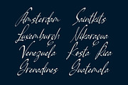 Pamric Mevira Handwritten Ink Font, a Script Font by Letterena Studios Script (Thumbnail 2 of 15)
