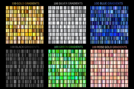 Set of Colorful Gradients .AI .GRD, a Gradient Add-On by Juksy