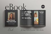 DUSK | Ebook Canva Template, a Magazine Template by Sierra Creative Studio (Thumbnail 1 of 12)