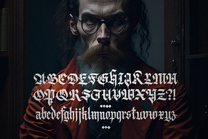 Gothic Font 010