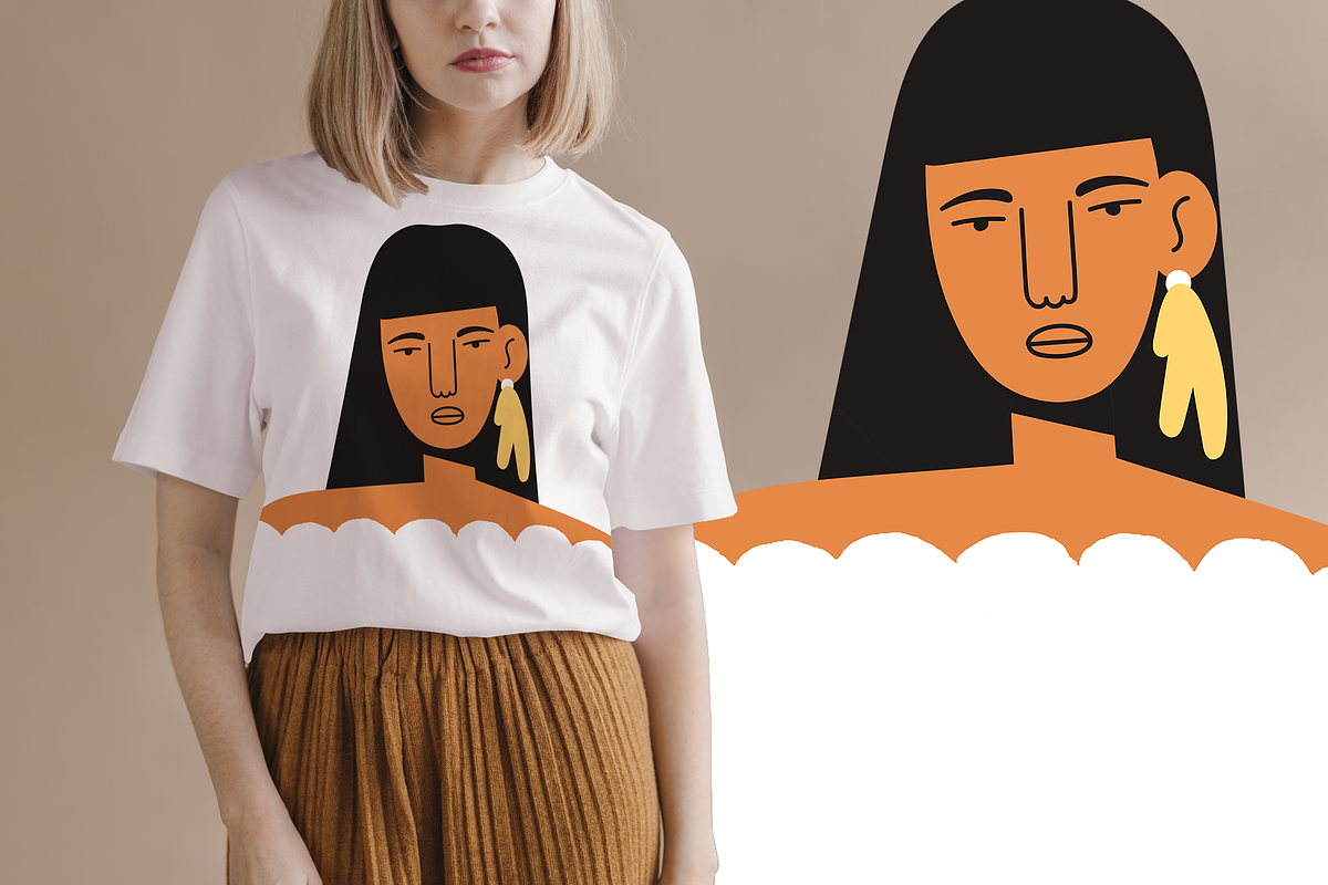 Women. Vector and raster graphics., a Person Illustration by Oliana Moroz (Photo 5 of 19)