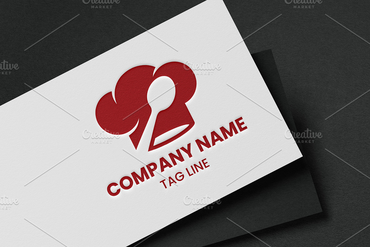 Chef Hat and Spoon Logo Template, a Branding & Logo Template by MadeByShahbaz (Photo 3 of 3)