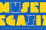Megasize - Bold Geometric Font, a Sans Serif Font by Typia Nesia (Thumbnail 6 of 13)