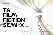 TA Film Fiction SemiX, a Sans Serif Font by TAFT Foundry (Thumbnail 1 of 14)