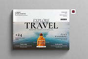 Travel Magazine Template Landscape, a Magazine Template by Work-Envance (Thumbnail 1 of 9)