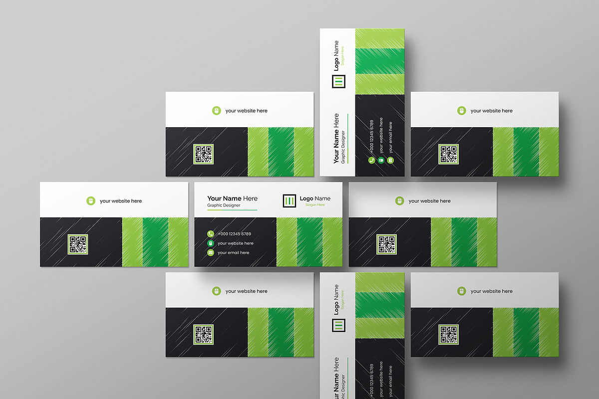 Business Card Design Template, a Business Card Template by mijli (Photo 15 of 16)