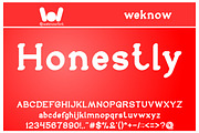 Sincere Heart font, a Font by weknow (Thumbnail 3 of 5)