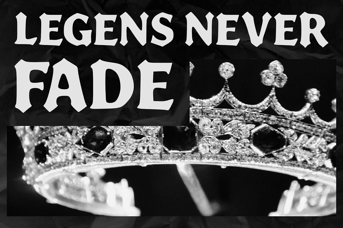 Akijare Vintage Blackletter Font, a Blackletter Font by mesuka (Photo 4 of 5)