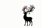 Rustic Deer Silhouette Bundle, an Illustration by Gfx_Store (Thumbnail 7 of 7)
