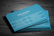 Simple Watercolor Business Cards, a Business Card Template by Galaxiya (Thumbnail 3 of 6)