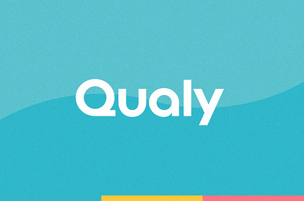 Qualy Logo Font Collection, a Sans Serif Font by Shina Design