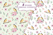 SALE! Fluffy Creatures - Watercolor, a Decorative Illustration by Irina Diasli (Thumbnail 9 of 15)