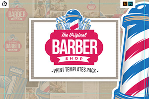 Barbers Shop Templates Pack