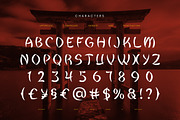 Ryu Japanese–Oriental Display Serif, a Serif Font by Vadovastd (Thumbnail 2 of 7)