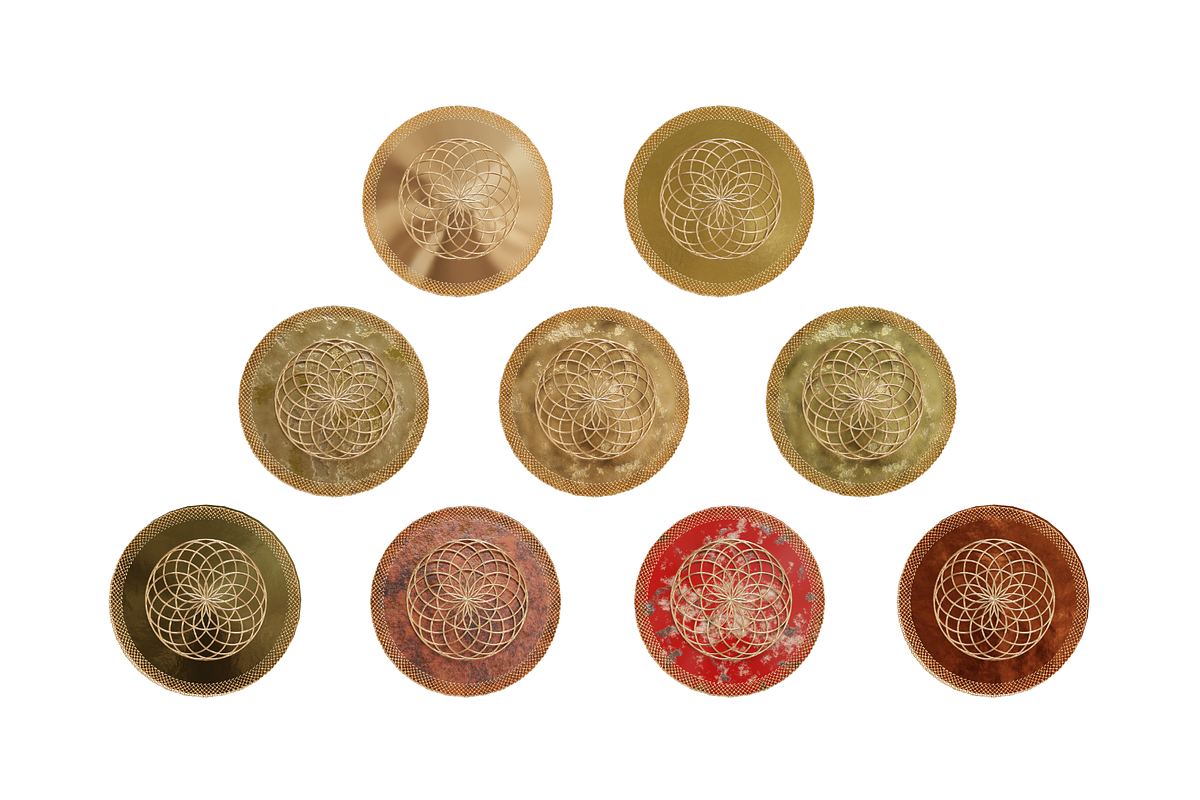 Ornate Gold Frames Clipart Bundle, an Object Graphic by 3PointsCreative (Photo 2 of 9)