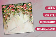 Floral Wall Digital Papers, a Background Photo by protabsorkar11 (Thumbnail 4 of 4)