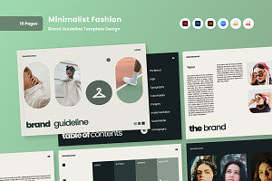 Dessoles - Fashion Brand Guideline, a Branding & Logo Template by productype1