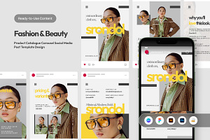 Fashion Product Catalog Carousel V2, a Social Media Template by productype1