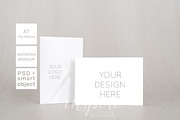 A7 Card/Invitation Nordic Mockup, a Print Template by Inspire Mockups (Thumbnail 3 of 7)
