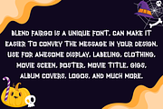 BLEND FAIRGO, a Handwritten Font by Viswal Studio (Thumbnail 3 of 5)