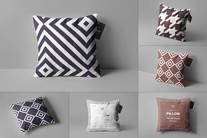 Pillow Mock-up, a Product Mockup by zippypixelstudio