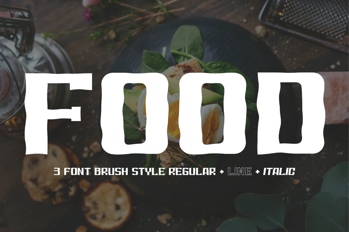 Rexako Brush, a Handwritten Font by QR Design Studio (Photo 4 of 11)