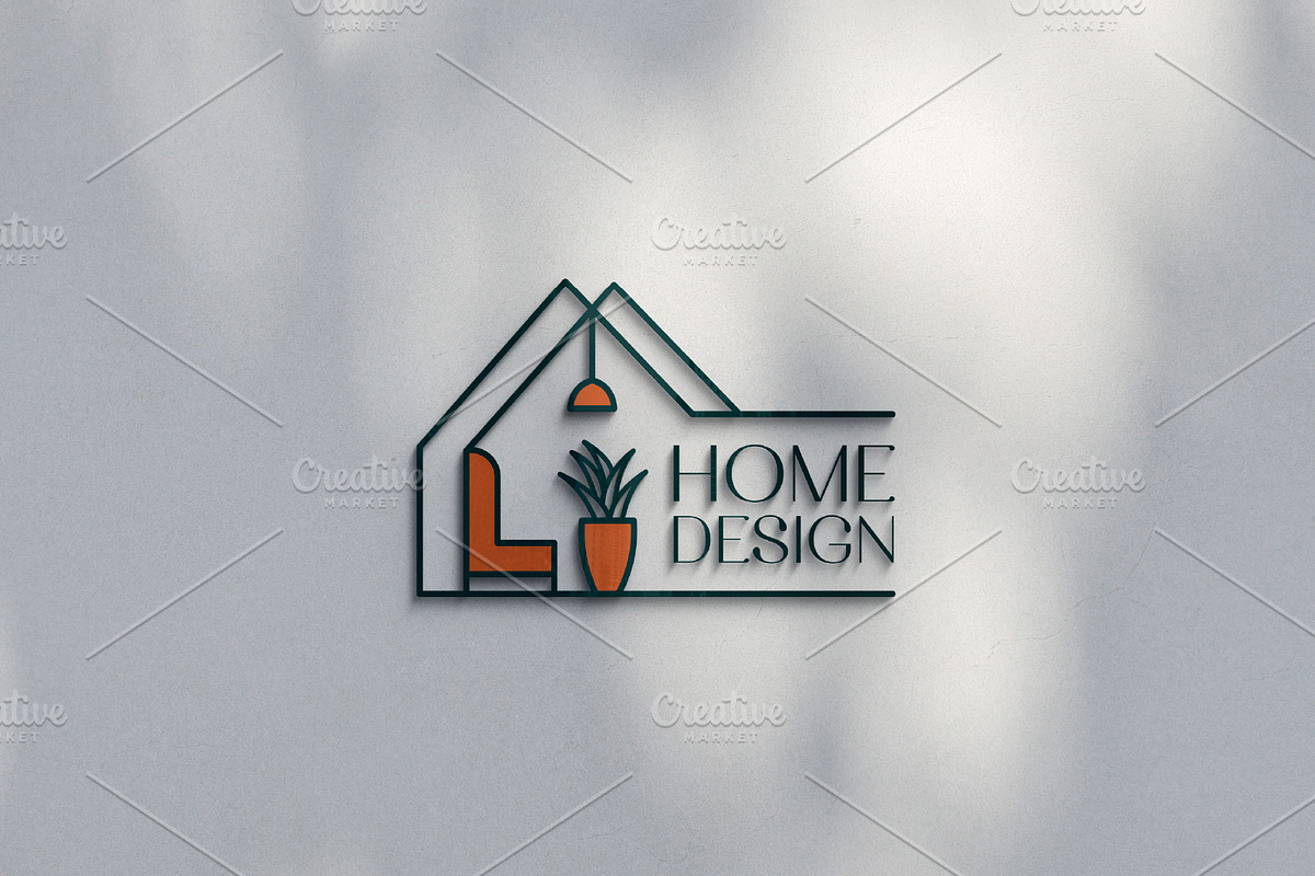Home decoration interior logo design, a Branding & Logo Template by Amadul11 (Photo 3 of 5)