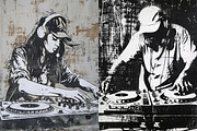 DJs- 103 illustrations, a Person Illustration by Handmadefont (Thumbnail 5 of 18)