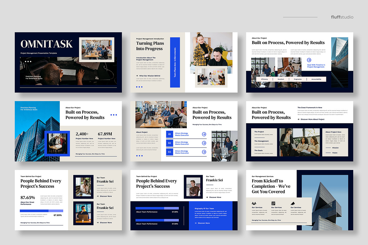 Project Management Powerpoint, a Presentation Template by fluffstudio (Photo 2 of 4)