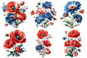 Wildflowers Spring Brushstroke Clipa, an Illustration by Daily.Designs (Thumbnail 7 of 8)