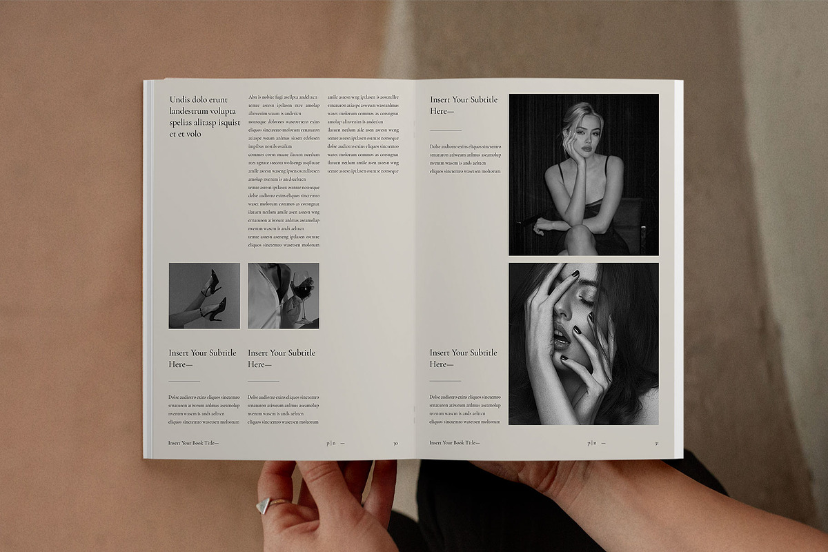 Editorial Magazine & Book Layout, a Magazine Template by Olion Lora (Photo 7 of 13)